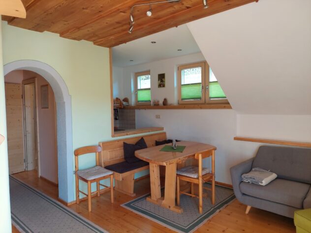 Die Wohnstube der Ferienwohnung Edith Siebenhofer